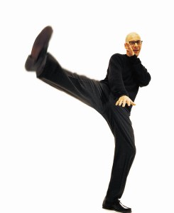 guy kicking guy kicking